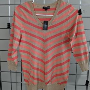 NWT The Limited Light Weight Striped Sweater Top